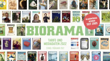 Cover BIORAMA Mediadaten 2022